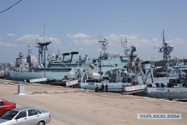 Украинский трезубец бога Нептуна