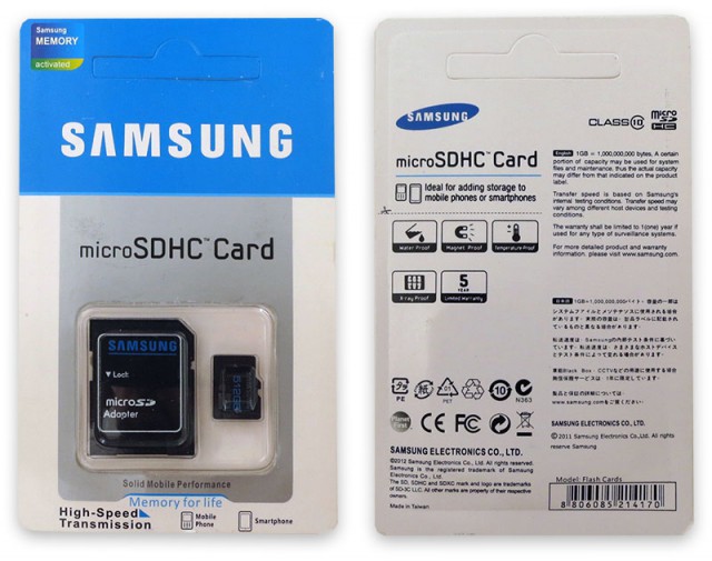Как определить поддельную Micro SD карту