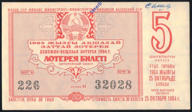 Золотое время советских денежно-вещевых лотерей