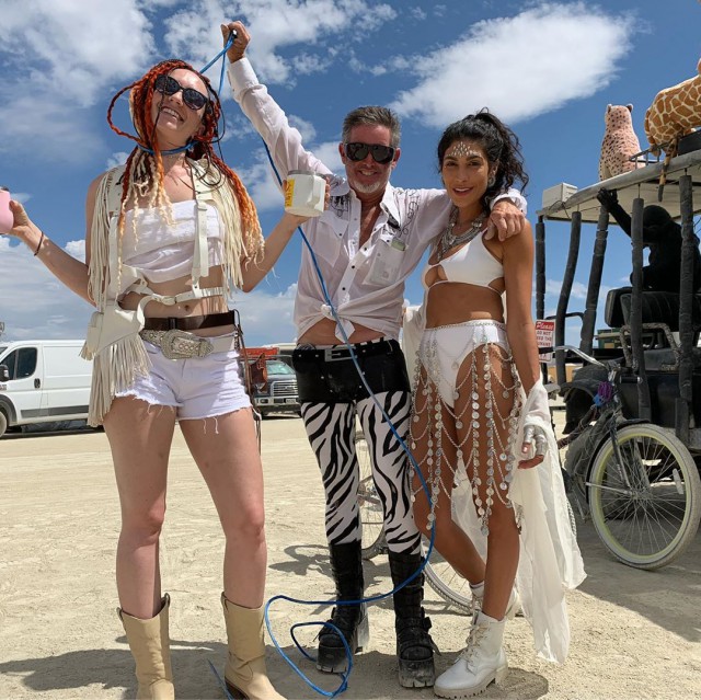 Экстравагантные посетители фестиваля "Burning Man 2019"