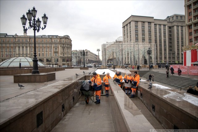 Прогулка по Москве, февраль