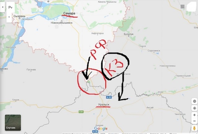 На российско-казахстанской границе идут столкновения мигрантов и сотрудников Росгвардии