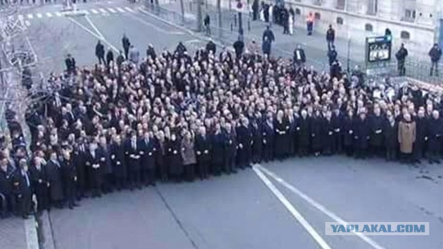 Кортеж гейропейских президентов
