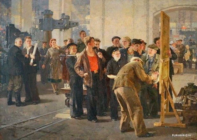 Живопись времени соцреализма