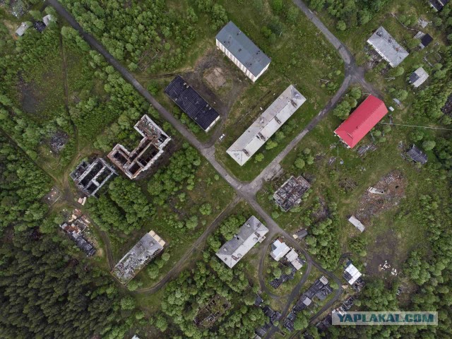 Заброшенный военный гарнизон Песчаный в заполярных лесах