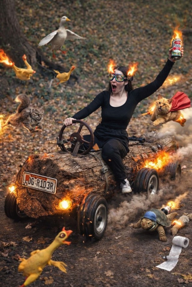 Фотожаба : "Фотошопте меня полностью".