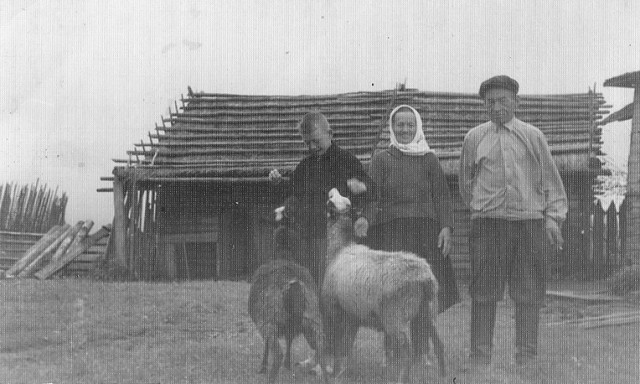 Советская деревня 1940-50х годов