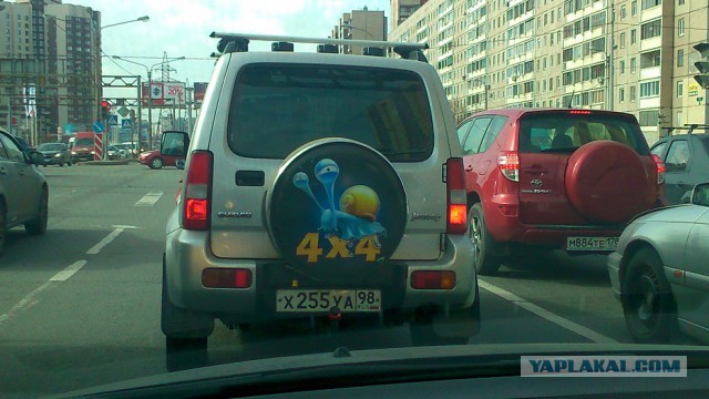 Надписи на авто