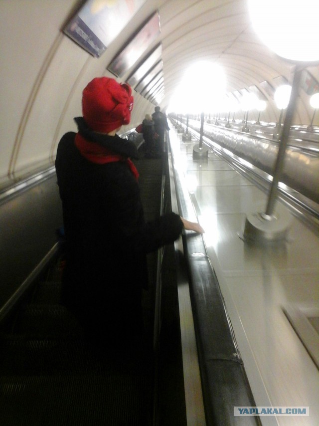 Один будний день из жизни московского метро