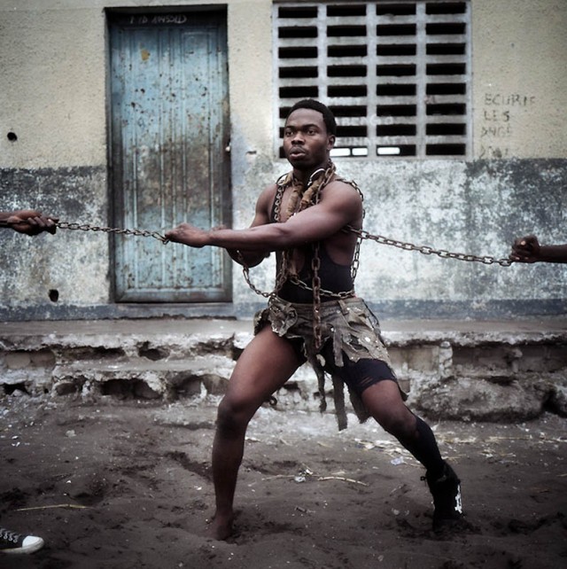 Рестлеры Конго - брутальные портреты