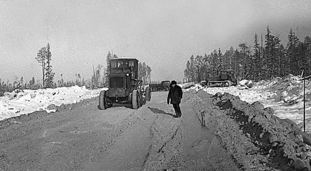 Карельский городишко 40 лет назад