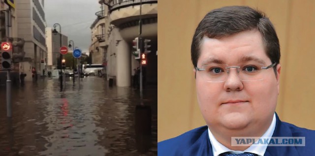 Москва, центр, 22.07.2016. После ливня