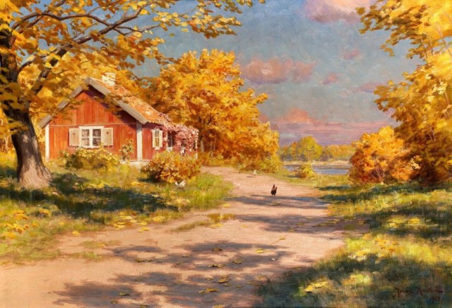 Осень в деревне