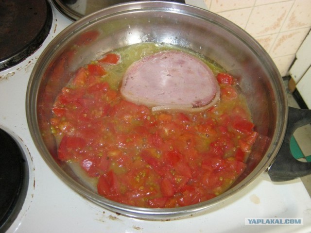 Необычная яичница