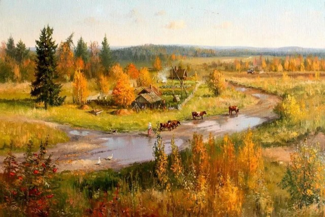Осенние поля