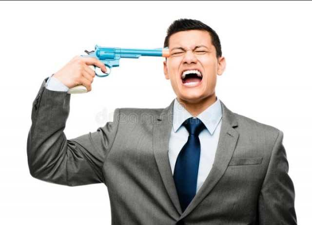 С пистолетом у виска картинки