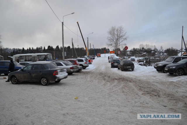 Обрушился мост в Архангельской области