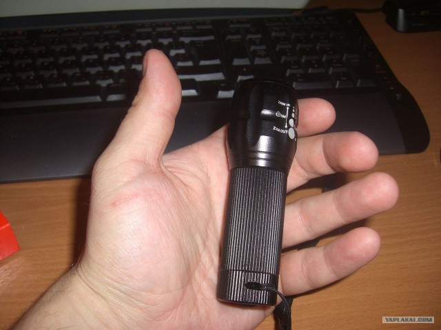 Тест линзового LED фонаря Trustfire Z6