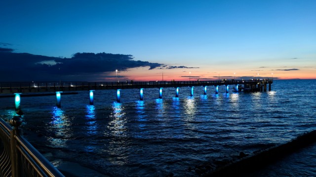 Северное море. Закат
