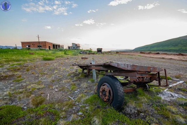 Заброшенный в Арктике военный аэродром "Полярный" на острове Кильдин
