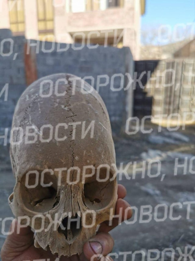 В Дагестане при расширении дороги нашли человеческие останки
