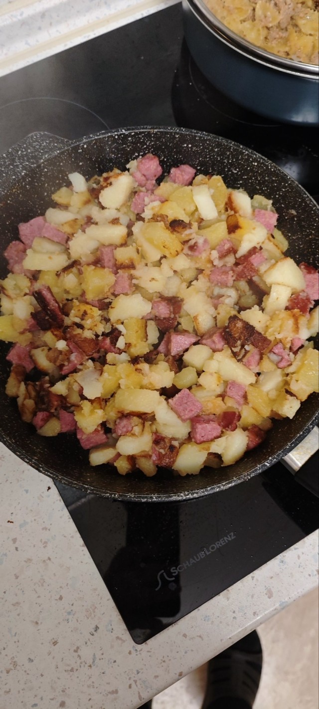Как я жарю картошку с корочкой