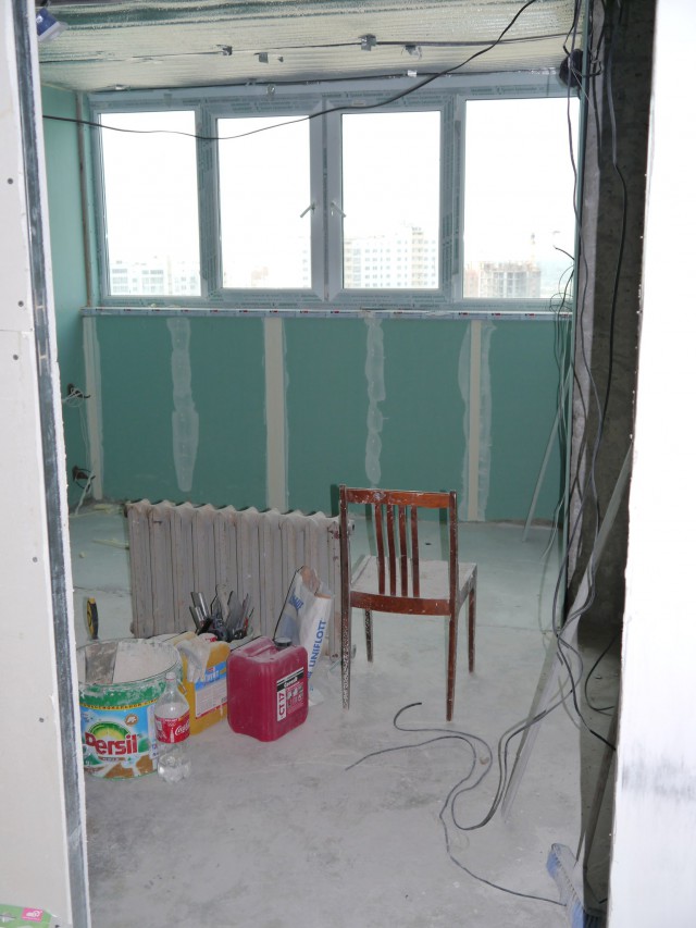 Мой вариант утепления балкона