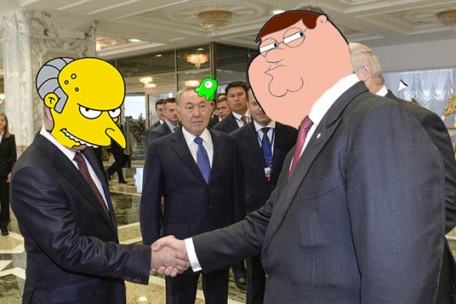 Минский Путин - расшифровка жестов