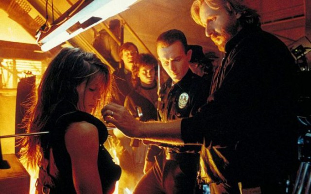 Кадры со съемочной площадки "Терминатора"