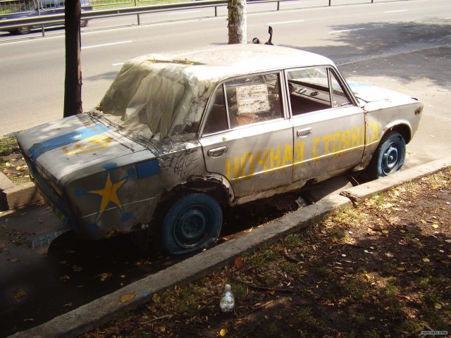 Сгорело две иномарки 07.06.11