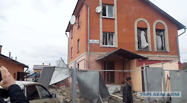 Взрыв пиротехники в Орле