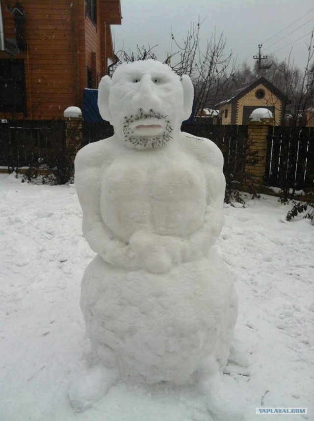 Сезон снеговиков в разгаре!
