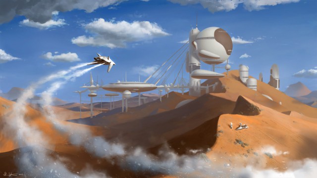 Рисунки: фантастика, фентези, Sci-Fi