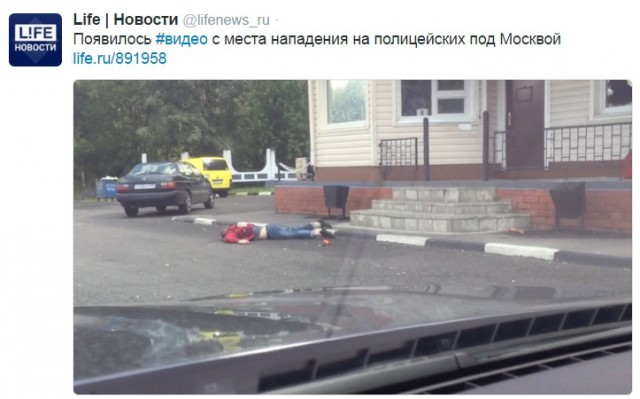 Нападение таджиков на ДПС на щелковском шоссе