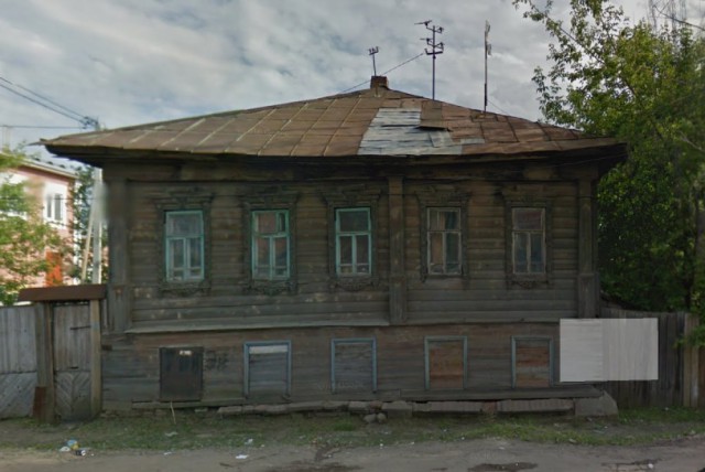 Здания занесенные грунтом