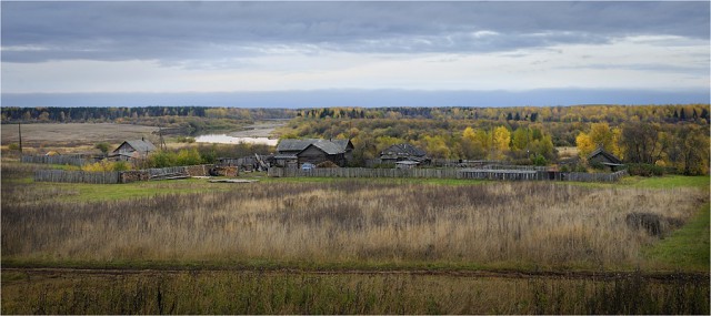 Осень в деревне