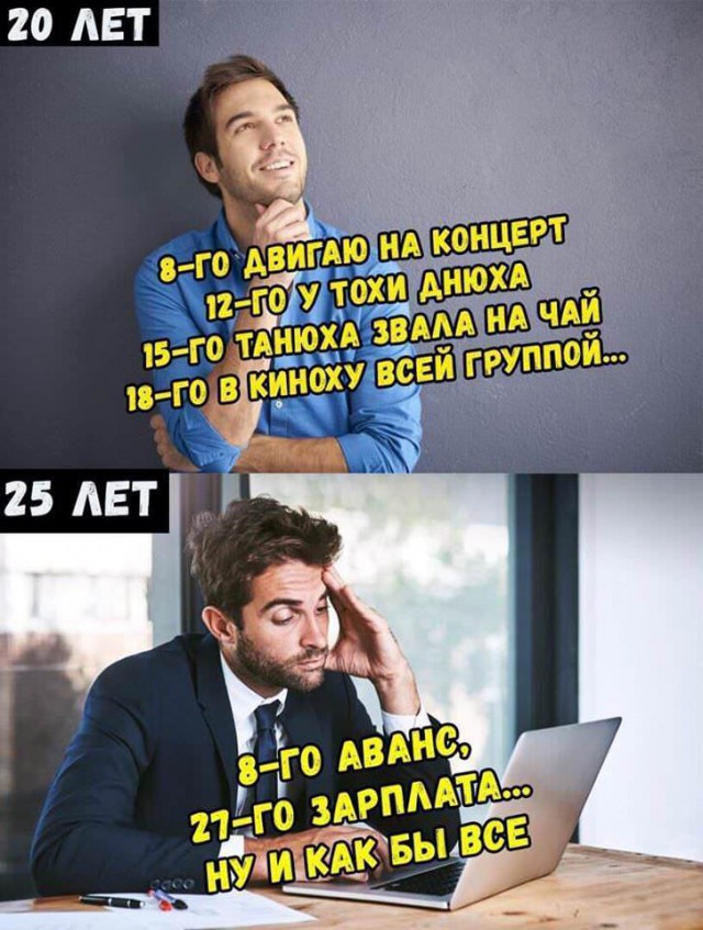 Анекдоты, соц-сети и картинки с надписями