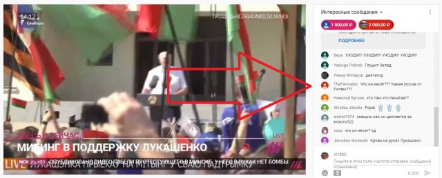 В Минске пройдет митинг за Лукашенко