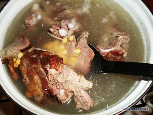 Суп – пюре гороховый