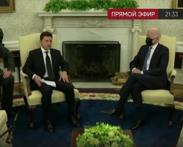Американский телеканал назвал Зеленского «президентом Левински»