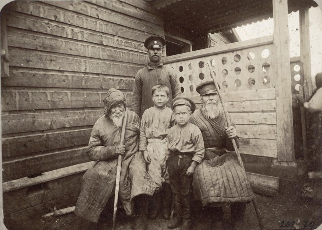Сибирское казачье войско 1909г. Лица. Виды
