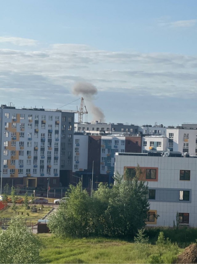 О звуках взрывов сообщают жители подмосковного Красногорска и Одинцова