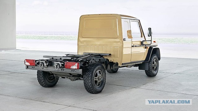 ЯП не менее деликатно чем Mercedes представил новый G-Class W464