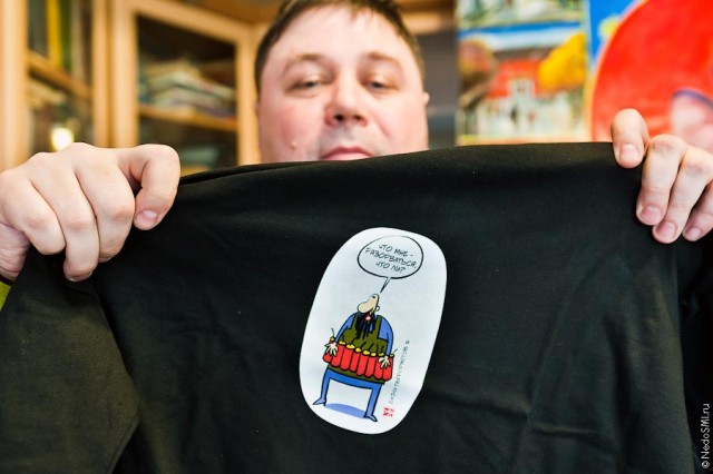 Будни карикатуриста