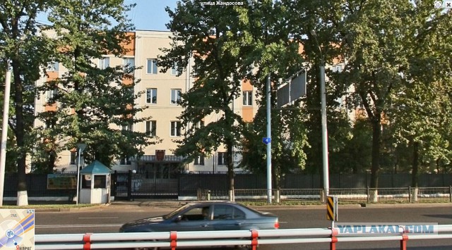 Российское посольство в Киеве после погрома