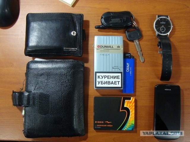 Кто что носит в карманах