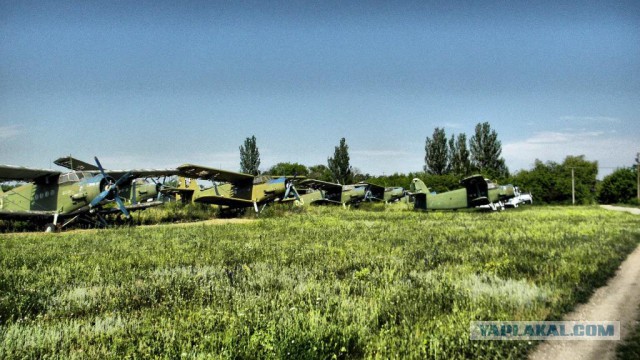 Авиашкола ДОСААФ под Запорожьем