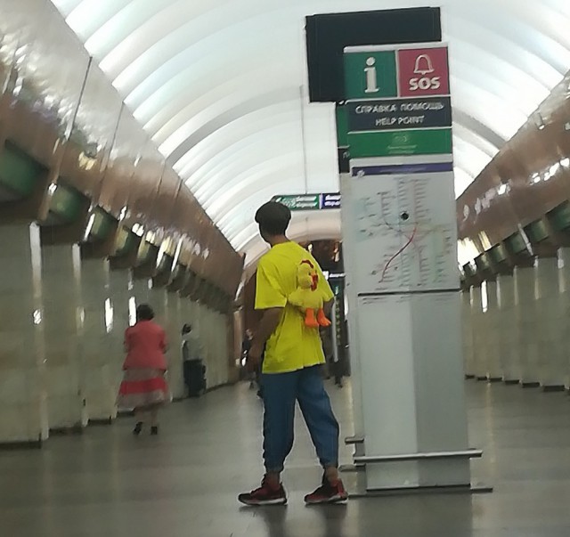 Модники, которые могут встретиться в метро