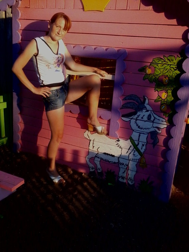 Давай еще вот так меня сфоткай