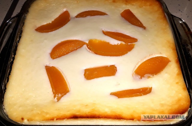 Абрикосово-творожные пирожные